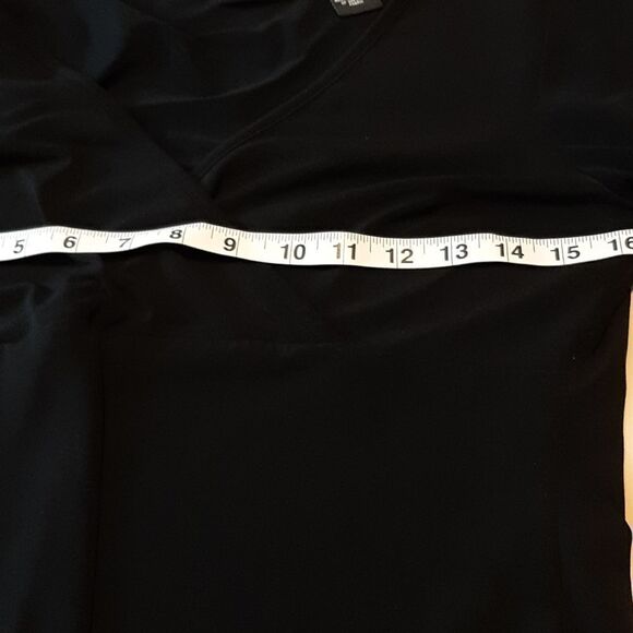New York & Company Stretch Black Top  Size S - Picture 11 of 14